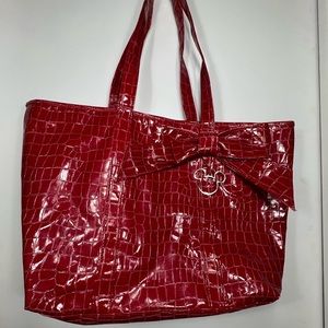 Walt Disney World large red Mickey Mouse tote
